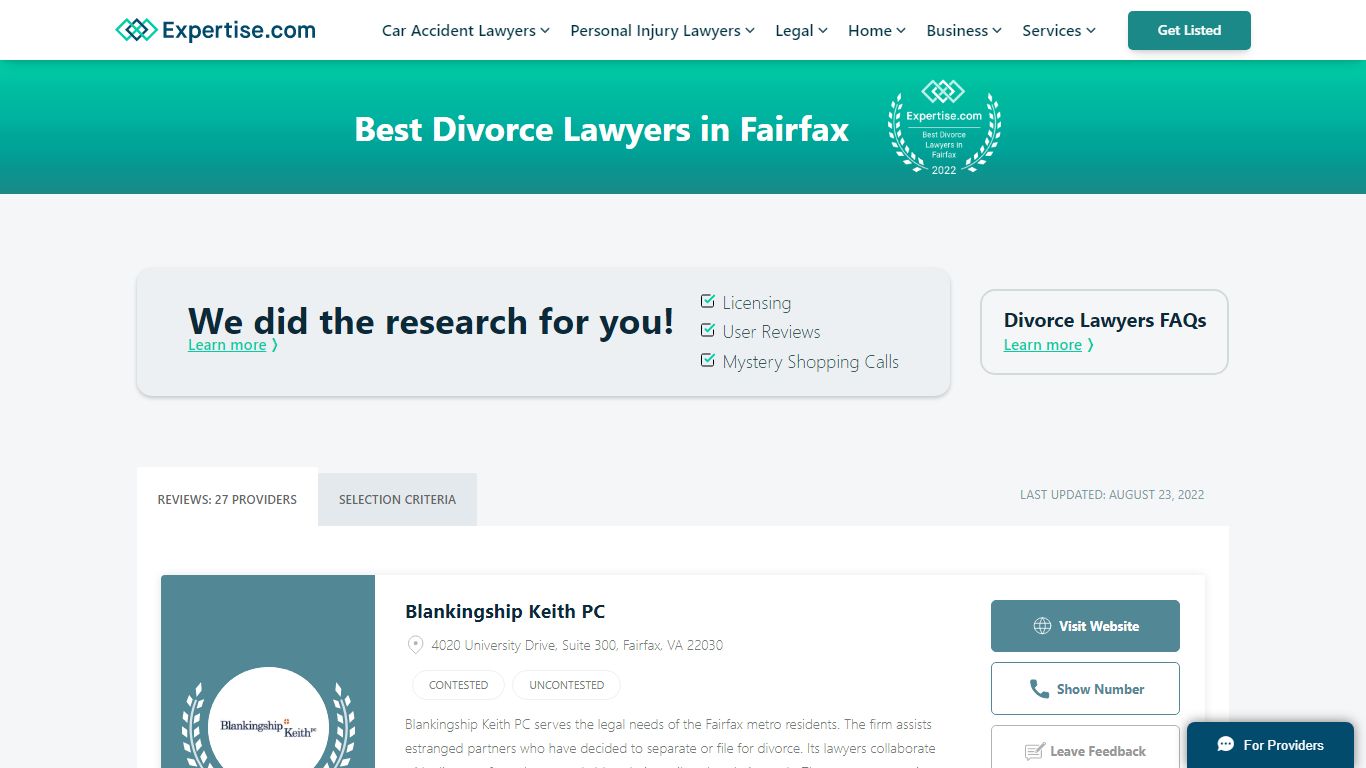 27 Best Fairfax Divorce Lawyers | Expertise.com